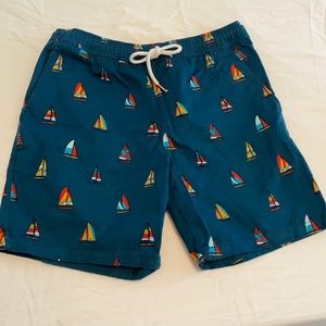 Forever 21 men’s shorts. Sailboat print